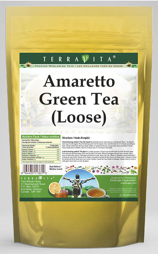 Amaretto Green Tea (Loose)
