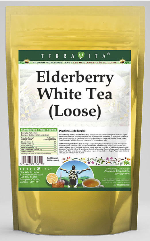 Elderberry White Tea (Loose)