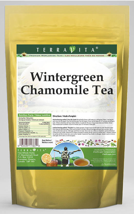 Wintergreen Chamomile Tea