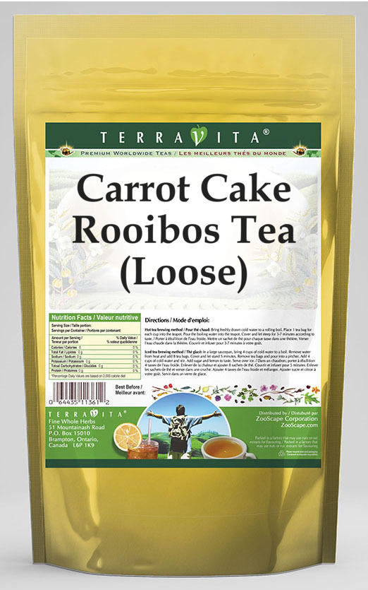 Carrot Cake Rooibos Tea (Loose)