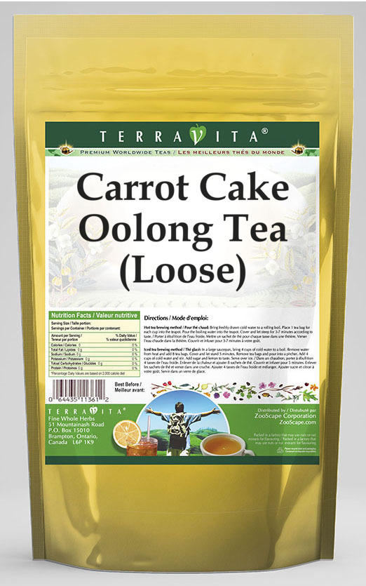 Carrot Cake Oolong Tea (Loose)