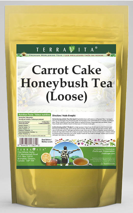 Carrot Cake Honeybush Tea (Loose)