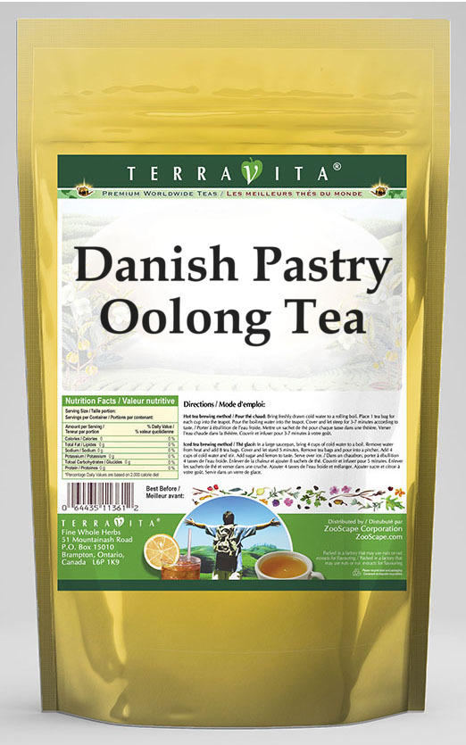 Danish Pastry Oolong Tea