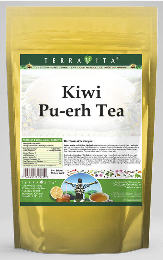 Kiwi Pu-erh Tea