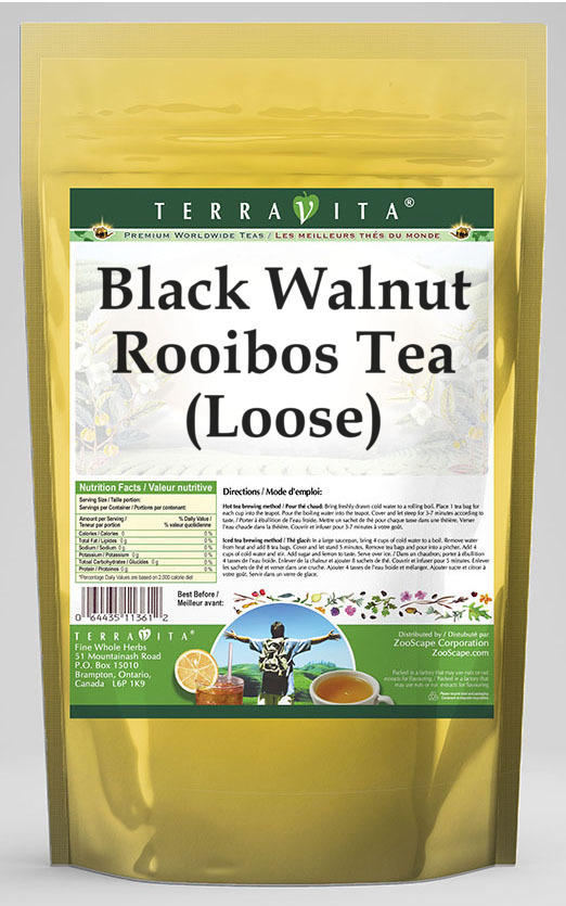 Black Walnut Rooibos Tea (Loose)