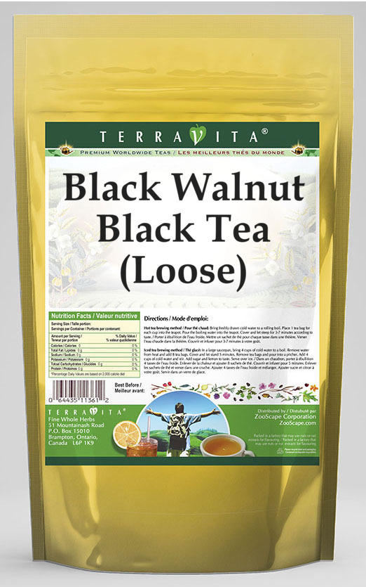 Black Walnut Black Tea (Loose)