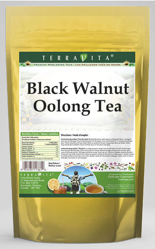 Black Walnut Oolong Tea