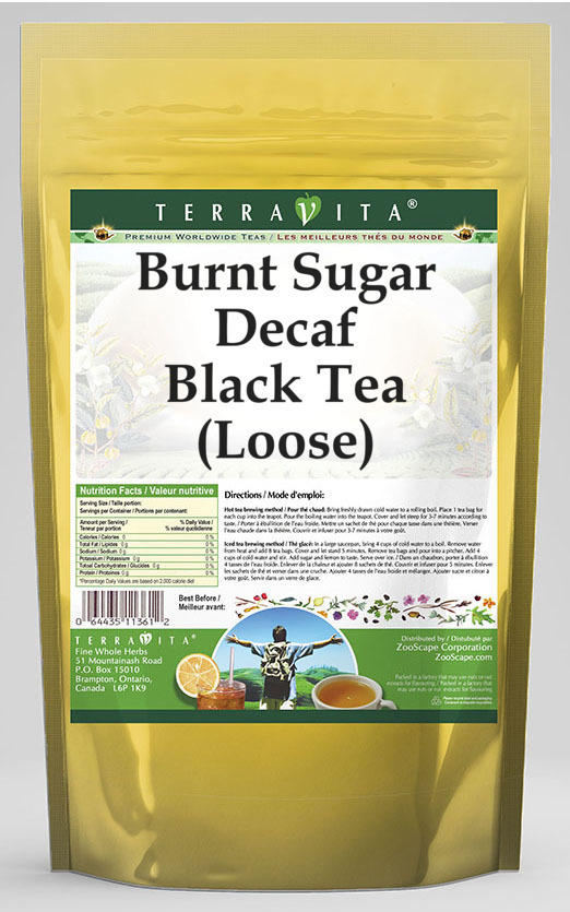Burnt Sugar Decaf Black Tea (Loose)