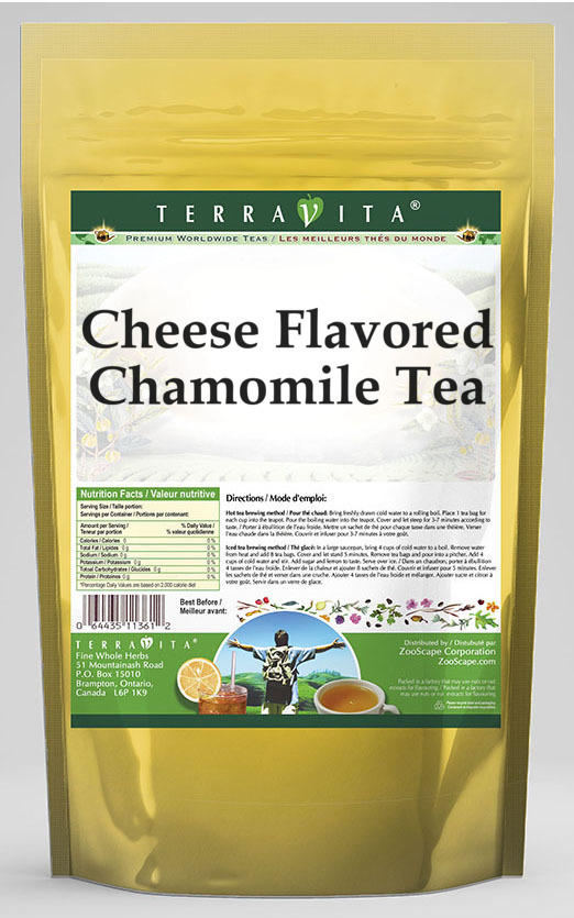 Cheese Flavored Chamomile Tea