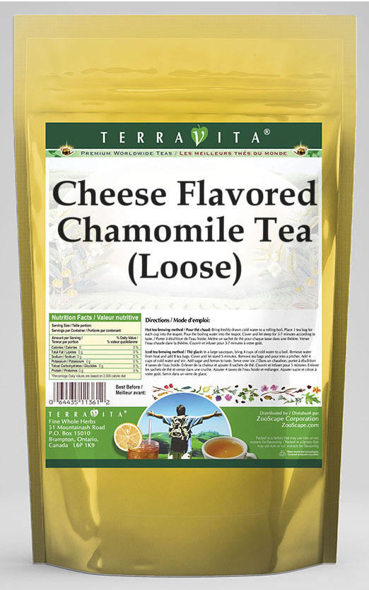 Cheese Flavored Chamomile Tea (Loose)