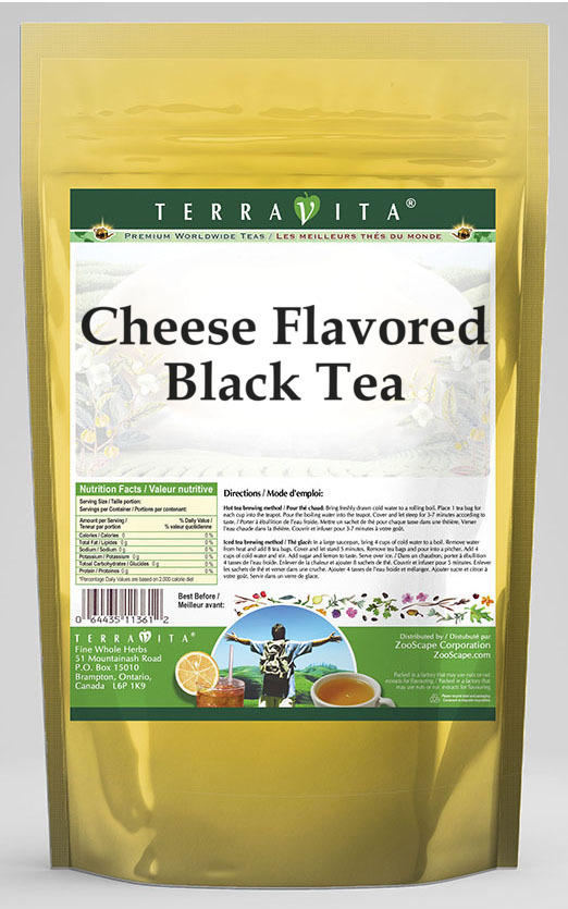 Cheese Flavored Black Tea