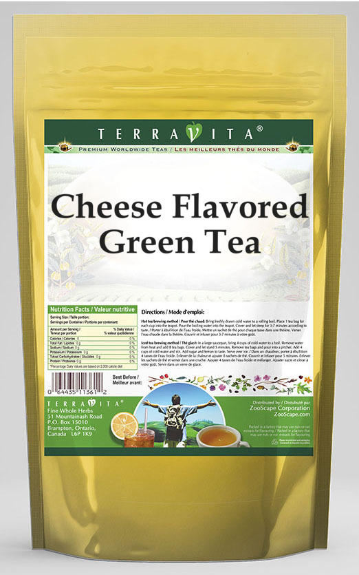 Cheese Flavored Green Tea