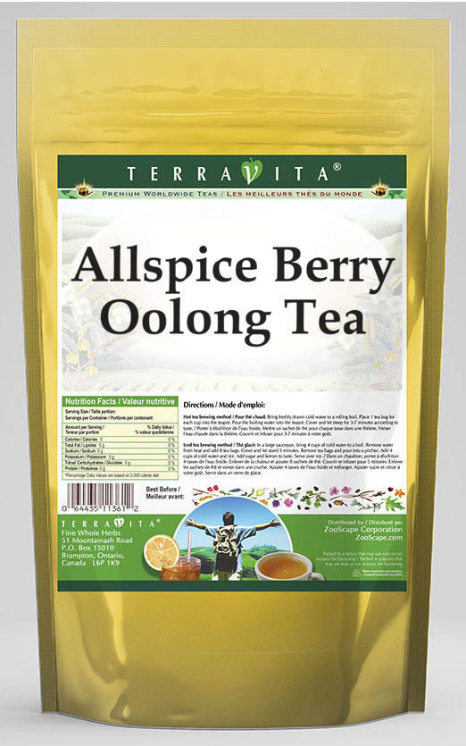 Allspice Berry Oolong Tea