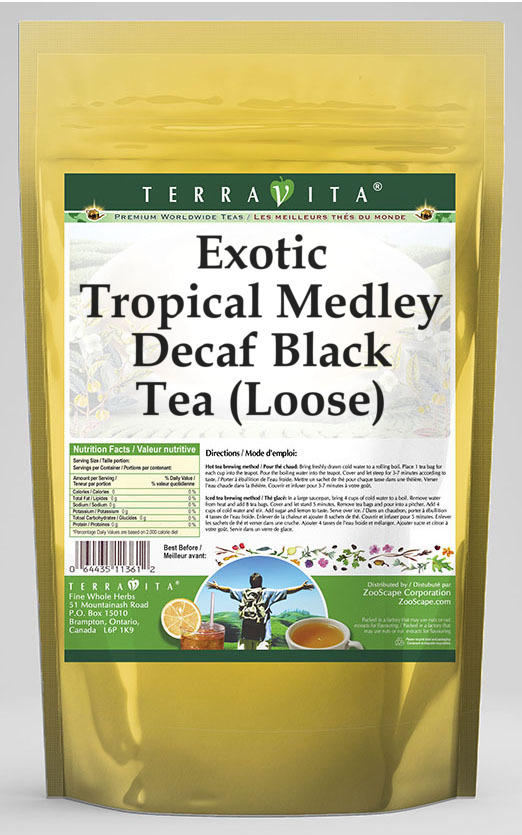 Exotic Tropical Medley Decaf Black Tea (Loose)