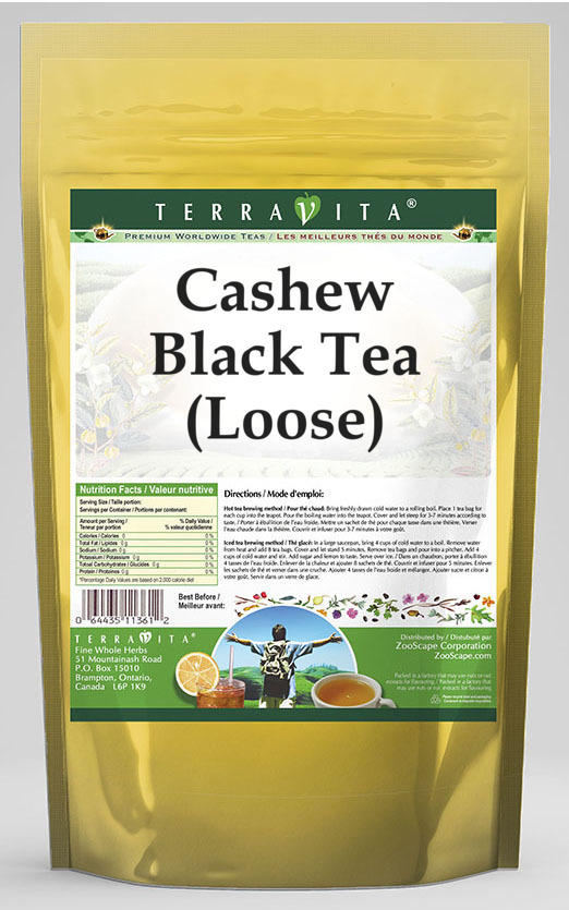 Cashew Black Tea (Loose)