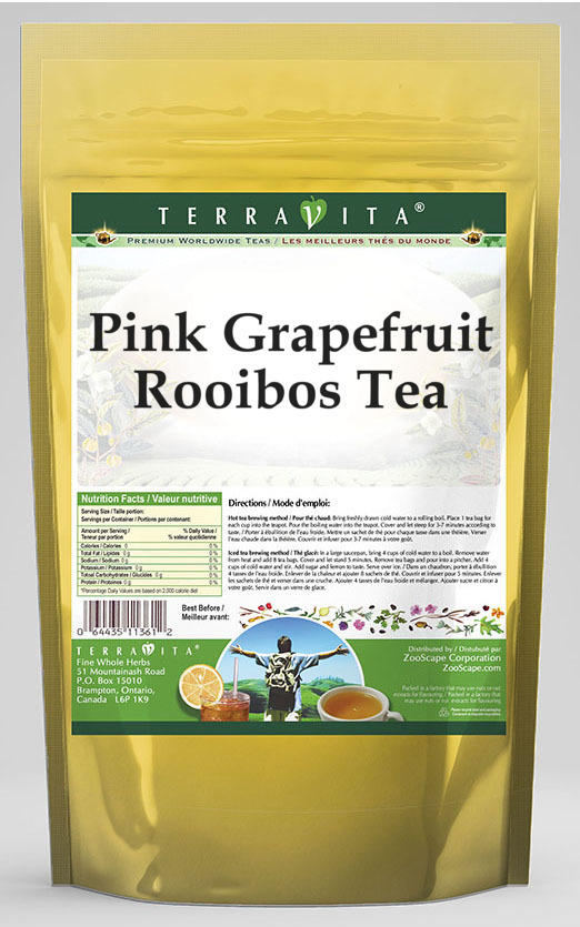 Pink Grapefruit Rooibos Tea