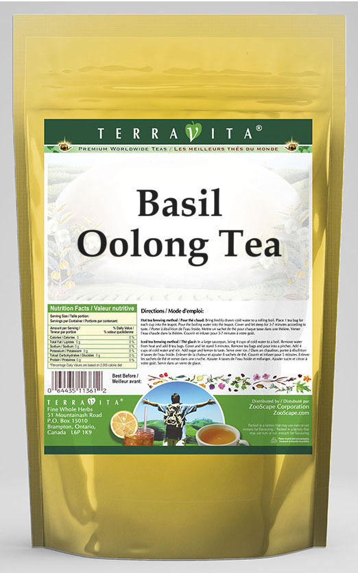 Basil Oolong Tea