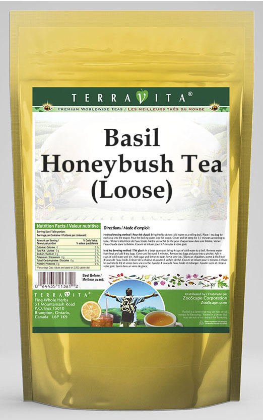 Basil Honeybush Tea (Loose)