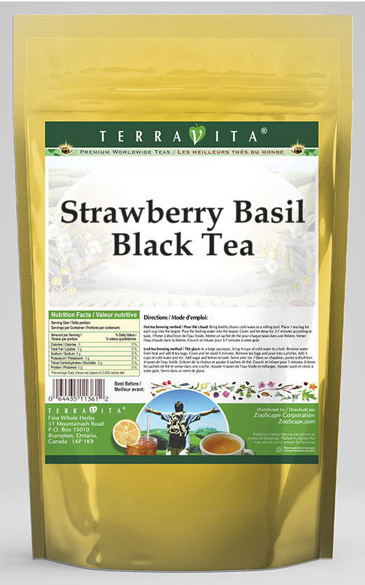 Strawberry Basil Black Tea