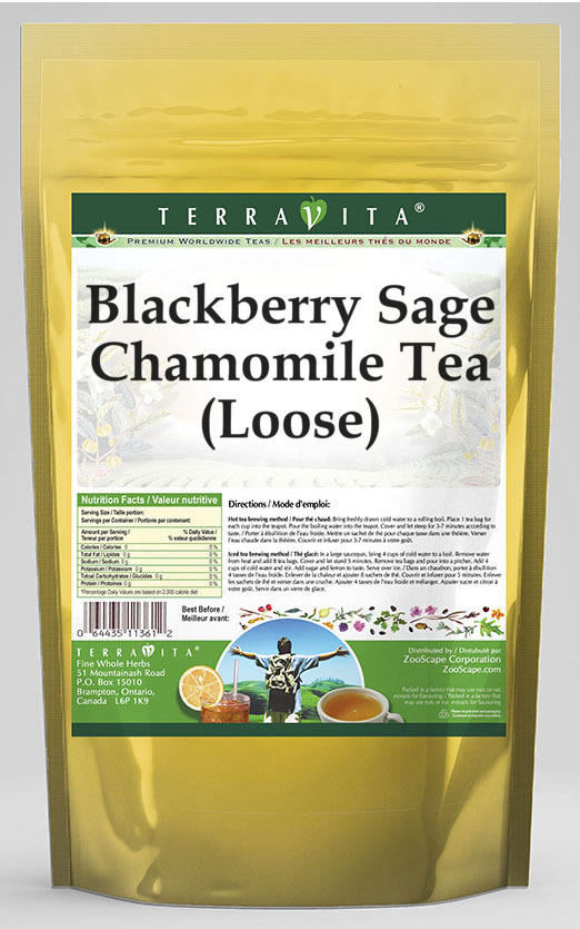 Blackberry Sage Chamomile Tea (Loose)