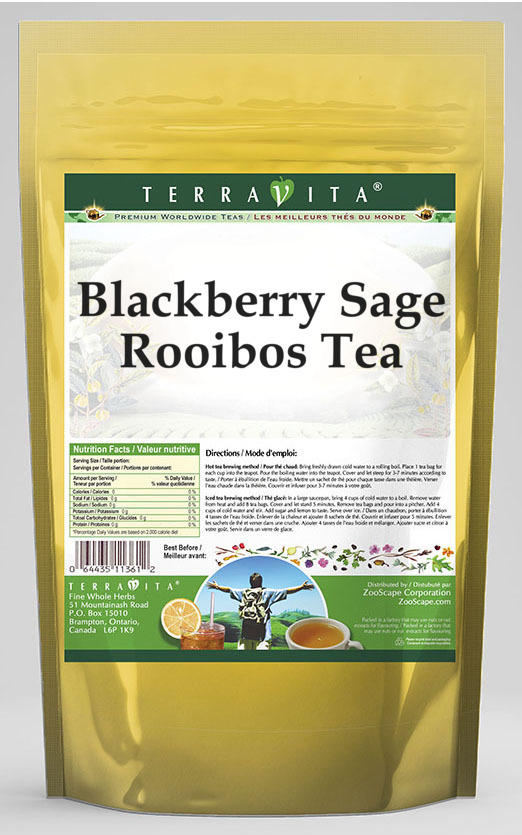 Blackberry Sage Rooibos Tea