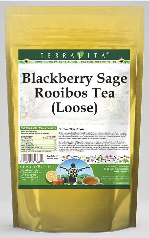 Blackberry Sage Rooibos Tea (Loose)