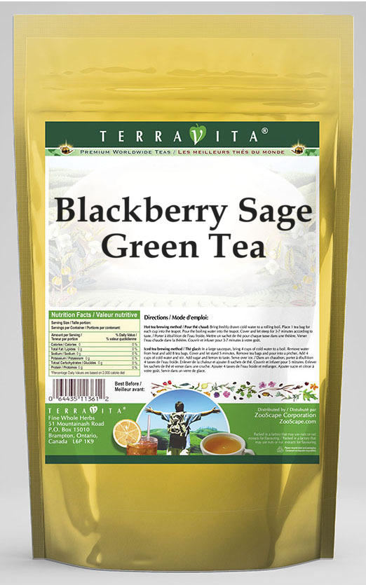 Blackberry Sage Green Tea