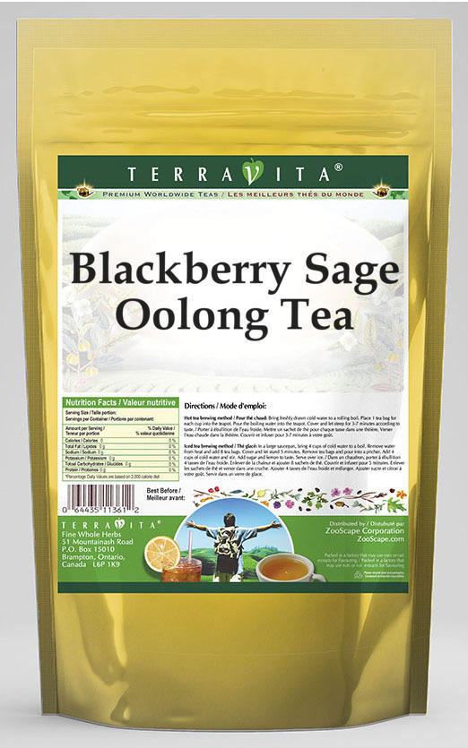 Blackberry Sage Oolong Tea