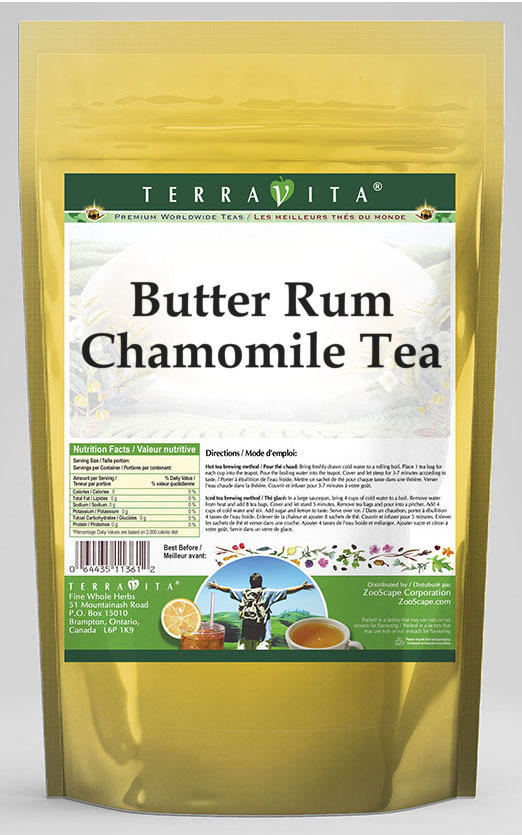 Butter Rum Chamomile Tea