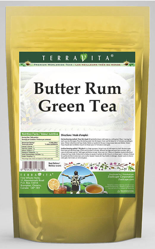 Butter Rum Green Tea