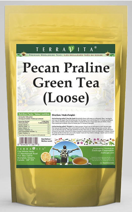 Pecan Praline Green Tea (Loose)