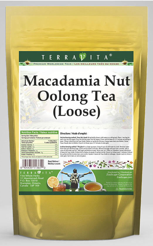 Macadamia Nut Oolong Tea (Loose)