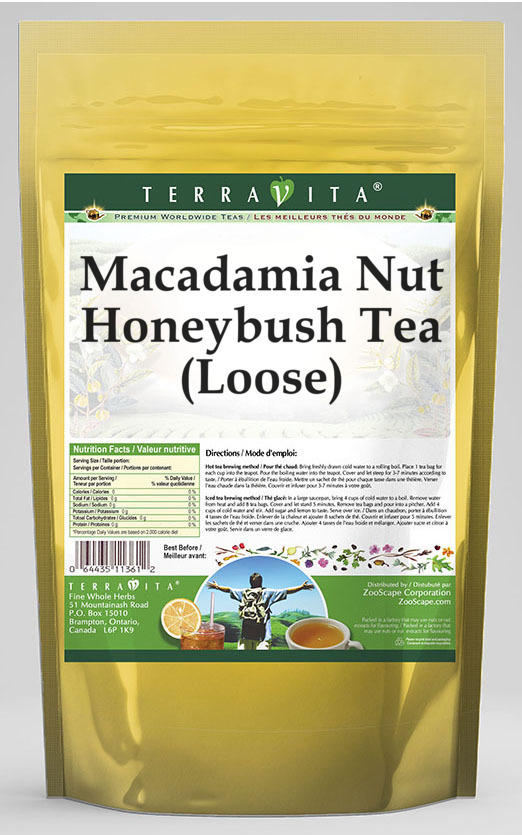 Macadamia Nut Honeybush Tea (Loose)