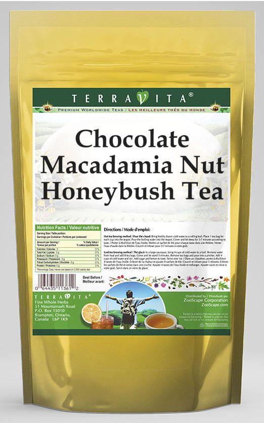 Chocolate Macadamia Nut Honeybush Tea