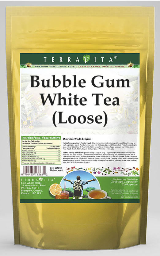 Bubble Gum White Tea (Loose)