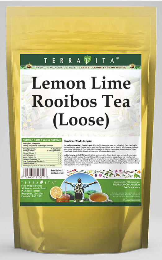 Lemon Lime Rooibos Tea (Loose)
