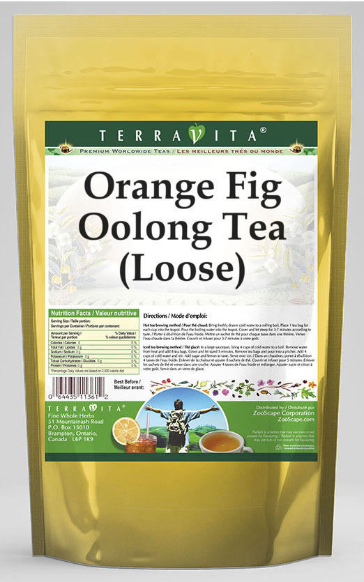 Orange Fig Oolong Tea (Loose)