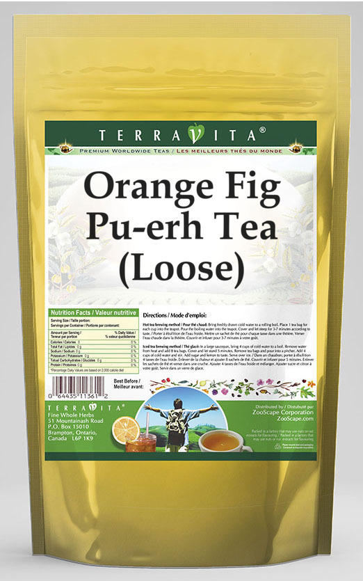 Orange Fig Pu-erh Tea (Loose)