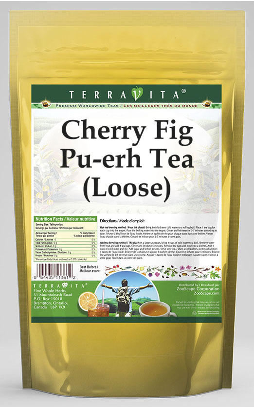Cherry Fig Pu-erh Tea (Loose)