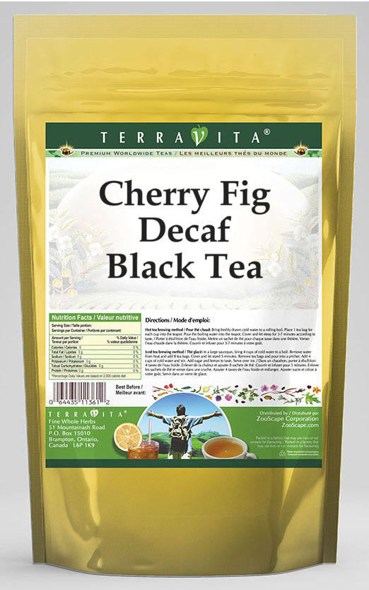 Cherry Fig Decaf Black Tea