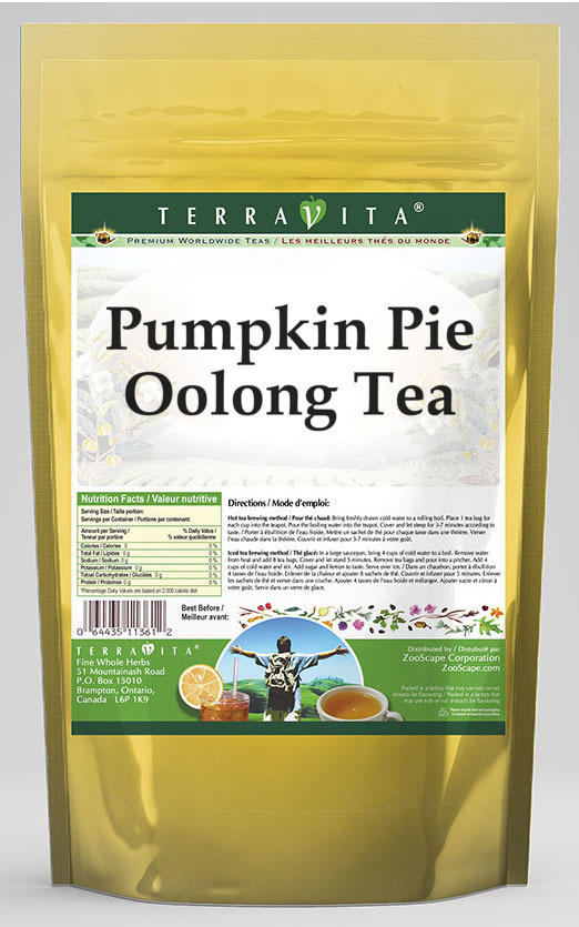 Pumpkin Pie Oolong Tea