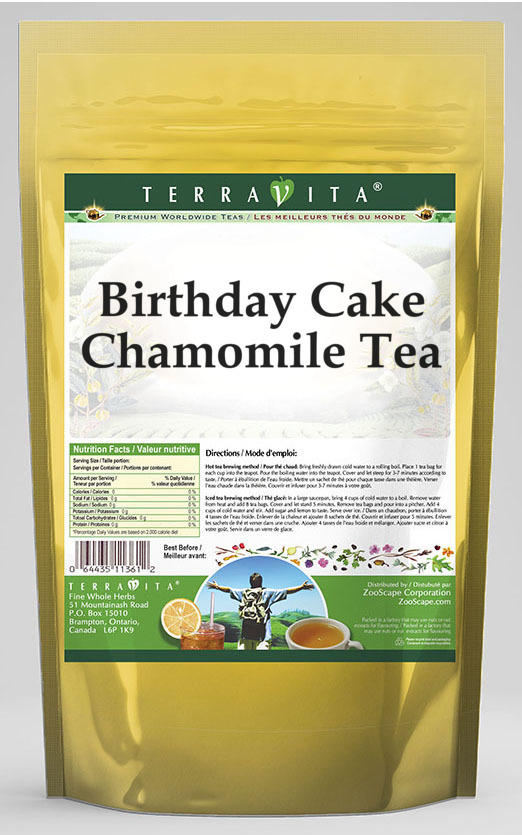 Birthday Cake Chamomile Tea