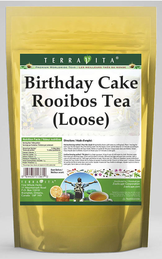 Birthday Cake Rooibos Tea (Loose)