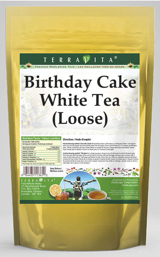 Birthday Cake White Tea (Loose)