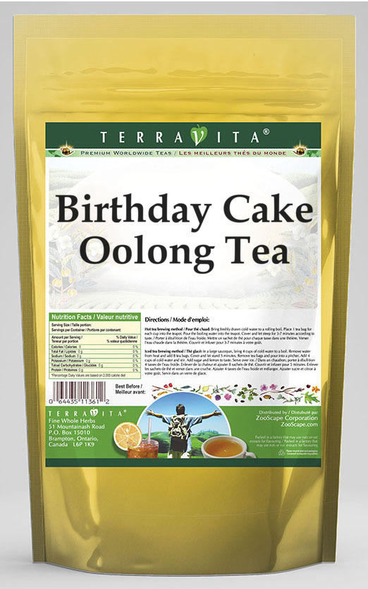 Birthday Cake Oolong Tea