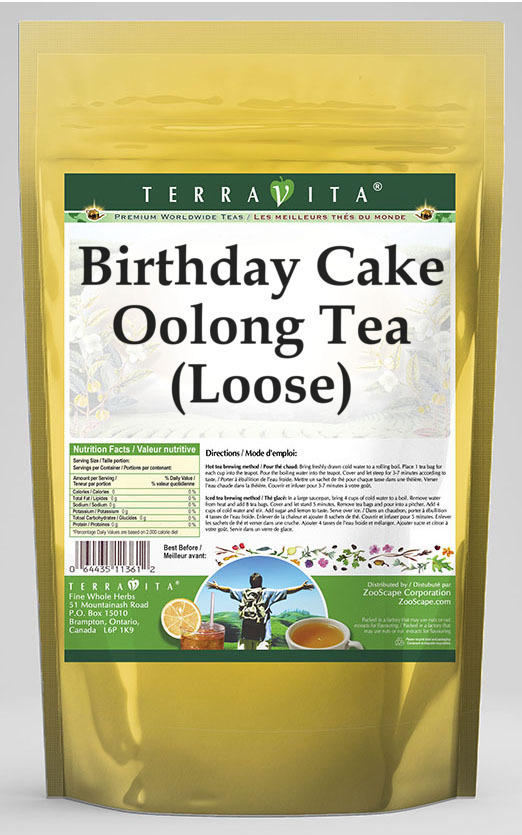 Birthday Cake Oolong Tea (Loose)