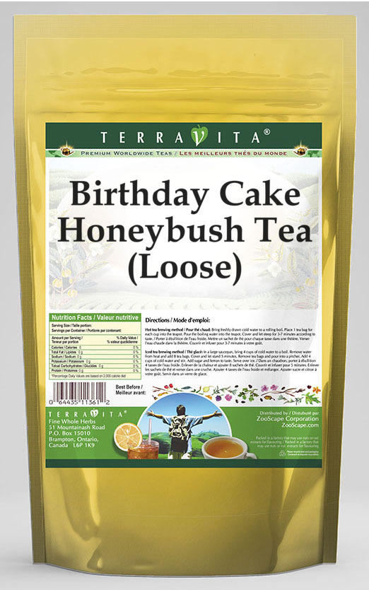 Birthday Cake Honeybush Tea (Loose)