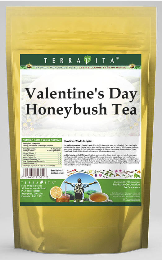 Valentine's Day Honeybush Tea