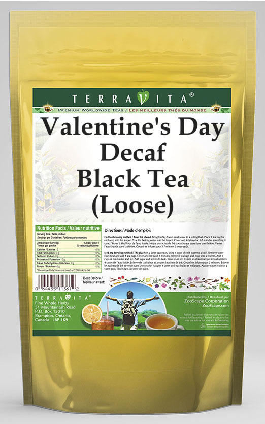 Valentine's Day Decaf Black Tea (Loose)