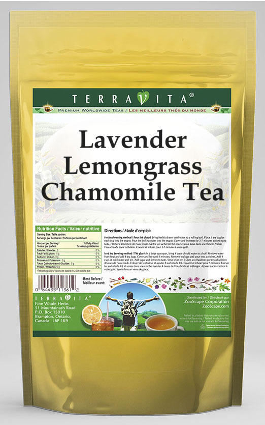 Lavender Lemongrass Chamomile Tea